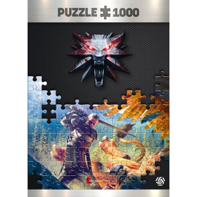Пазл GoodLoot The Witcher: Griffin Fight 1000 ел.
