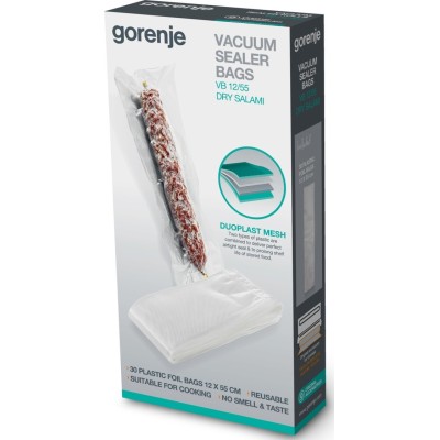 Пакети для вакуумування Gorenje, 55х12см, 30 шт (VB12/55)