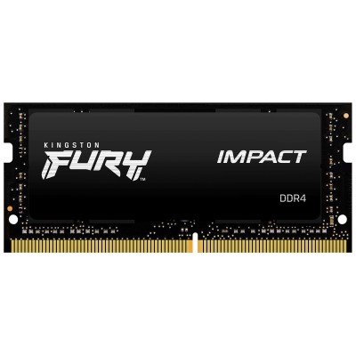 Пам'ять ноутбука Kingston DDR4 8GB 3200 FURY Impact (KF432S20IB/8)