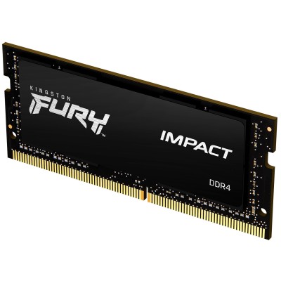 Пам'ять ноутбука Kingston DDR4 8GB 3200 FURY Impact (KF432S20IB/8)
