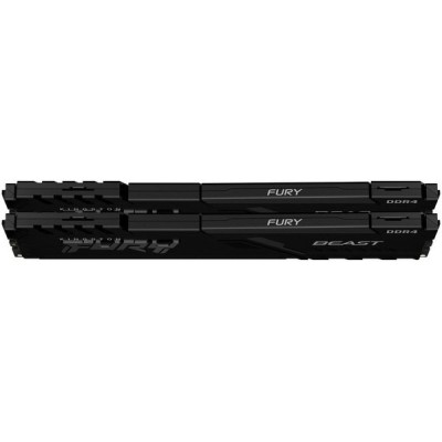 Пам'ять ПК Kingston DDR4 32GB KIT (16GBx2) 3200 FURY Beast (KF432C16BBK2/32)