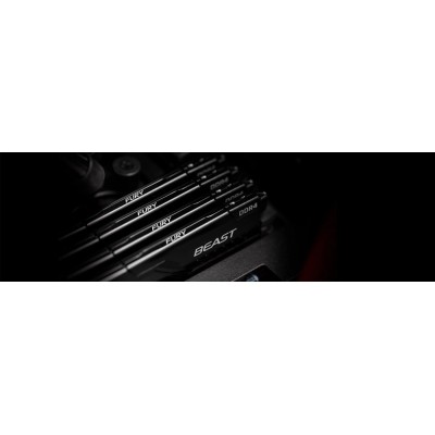 Пам'ять ПК Kingston DDR4 32GB KIT (16GBx2) 3200 FURY Beast (KF432C16BBK2/32)