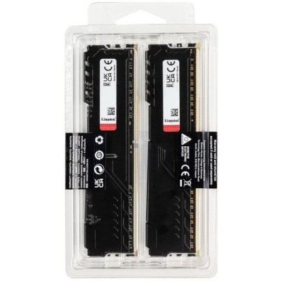 Пам'ять ПК Kingston DDR4 32GB KIT (16GBx2) 3200 FURY Beast (KF432C16BBK2/32)