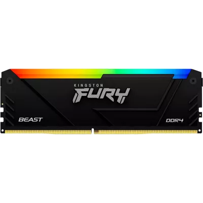 Пам'ять ПК Kingston DDR4 8GB 3200 FURY Beast RGB (KF432C16BB2A/8)