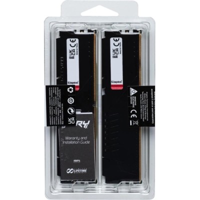 Пам'ять ПК Kingston DDR5 16GB KIT (8GBx2) 5200 FURY Beast (KF552C40BBK2-16)