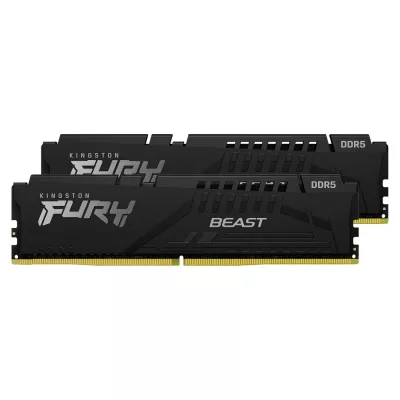 Пам'ять ПК Kingston DDR5 64GB KIT (32GBx2) 6000 FURY Beast EXPO (KF560C30BBEK2-64)