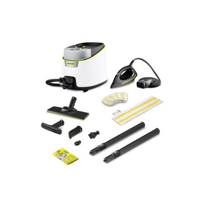 Пароочисник Karcher SC 4 Deluxe Iron, 2200Вт, 1300мл, 4Бар, праска, швабра, білий (1.513-462.0) Пароочисник Karcher SC 4 Deluxe Iron, 2200Вт, 1300мл, 4Бар, праска, швабра, білий (1.513-462.0)