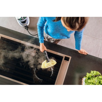 Пароочисник Karcher SC 5 EasyFix Iron, 2250Вт, 1500мл, 4.2Бар, праска,швабра, білий (1.512-661.0)