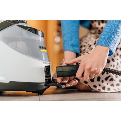 Пароочисник Karcher SC 5 EasyFix Iron, 2250Вт, 1500мл, 4.2Бар, праска,швабра, білий (1.512-661.0)