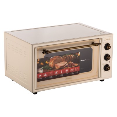 Піч електрична ARDESTO Line-R, 48л, 1600Вт, механіч., конвенція, кремовий (MEO-F48CRLR)