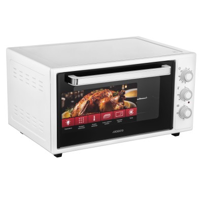 Піч електрична ARDESTO, 48л, 1600Вт, механіч., білий (MEO-F48W)