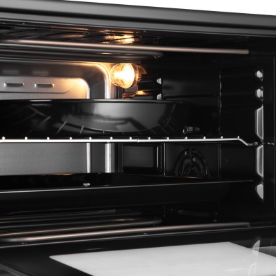 Піч електрична ARDESTO, 48л, 1600Вт, механіч., конвекція, рожен, чорний (MEO-F48RCB)