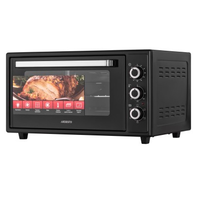Піч електрична ARDESTO, 48л, 1600Вт, механіч., конвенція, чорний (MEO-F48CB)