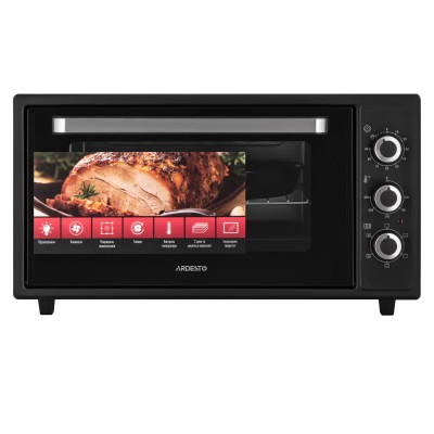 Піч електрична ARDESTO, 48л, 1600Вт, механіч., конвенція, чорний (MEO-F48CB)
