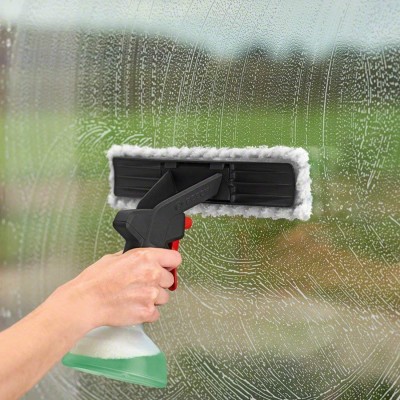 Пилосос Bosch GlassVAC віконний, акумуляторний, 3.6В, 2Аг, контейнер 0.1 Л, 0.7 кг, +насадки і пульв. (0.600.8B7.000)