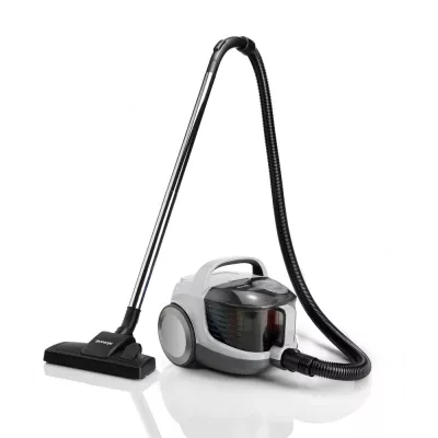 Пилосос Gorenje контейнерний, 800Вт, конт пил -2.2л, HEPA, телескоп трубка, білий (VCEA01GACWCY)