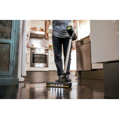 Пилосос Karcher безпровідна VC 6 CORDLESS OURFAMILY, конт пил -0.8л, автон. робота до 50хв, вага-2.5кг, НЕРА 12, білий (1.198-67