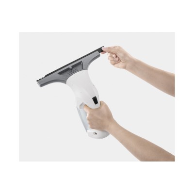 Пилосос Karcher віконний WV 1 Plus, вода -0.1л, автон. робота до 25хв, вага-0.5кг, білий (1.633-608.0)