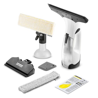 Пилосос Karcher віконний WV 2 PLUS NP, вода -0.1л, автон. робота до 35хв, вага-0.6кг, білий (1.633-661.0)