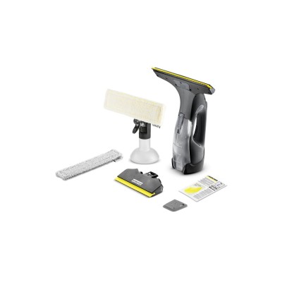 Пилосос Karcher віконний WV 5 Plus, вода -0.1л, автон. робота до 35хв, вага-0.7кг, чорний (1.633-711.0)