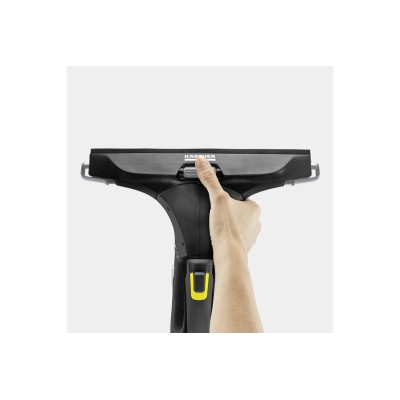 Пилосос Karcher віконний WV 5 Plus, вода -0.1л, автон. робота до 35хв, вага-0.7кг, чорний (1.633-711.0)