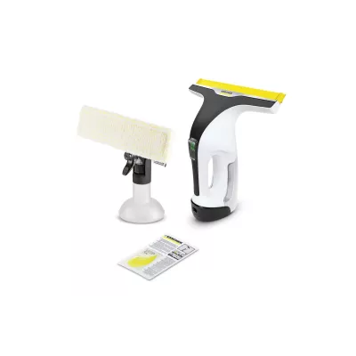 Пилосос Karcher віконний WV 6 Plus, вода -0.15л, автон. робота до 100хв, вага-0.76кг, білий (1.633-741.0)