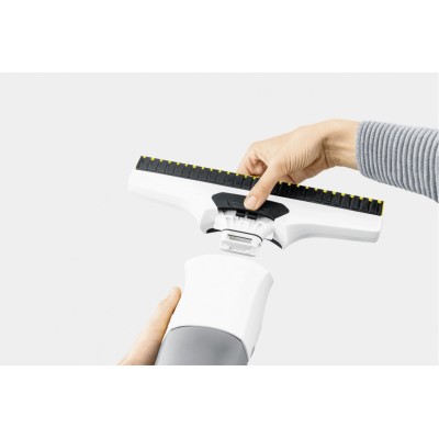 Пилосос Karcher віконний WV 6 Plus, вода -0.15л, автон. робота до 100хв, вага-0.76кг, білий (1.633-741.0)