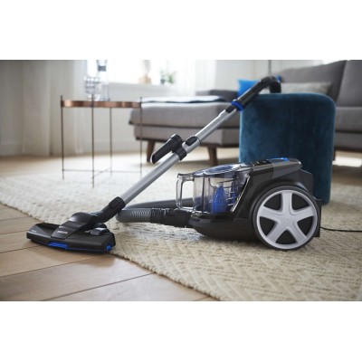 Пилосос Philips контейнерний PowerPro Compact, 900Вт, конт пил -1,5л, НЕРА13, чорний (FC9331/09)