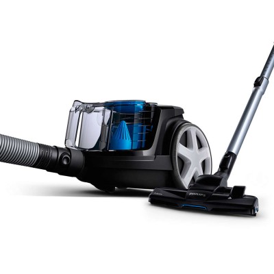Пилосос Philips контейнерний PowerPro Compact, 900Вт, конт пил -1,5л, НЕРА13, чорний (FC9331/09)