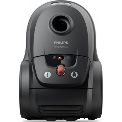 Пилосос Philips мішковий Series 8000, 900Вт, конт пил -4л, НЕРА 13, чорний (XD8122/10)