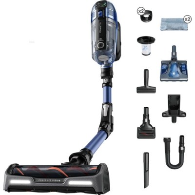 Пилосос Rowenta безпровідний Xforce Flex 14.60 Aqua, 200Вт, вологе прибирання, конт пил -0.9л, автон. робота до 70хв, НЕРА, чорн Пилосос Rowenta безпровідний Xforce Flex 14.60 Aqua, 200Вт, вологе прибирання, конт пил -0.9л, автон. робота до 70хв, НЕРА, чорн