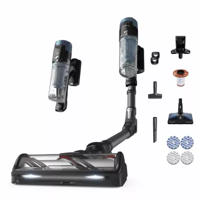 Пилосос Rowenta безпровідний X-Force Flex 14.80 Animal Aqua, 240Вт, вологе прибирання, конт пил -0.65л, автон. робота до 90хв, H