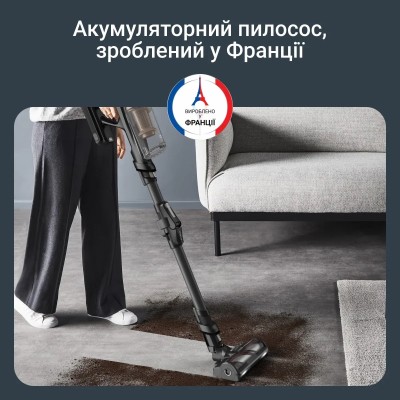Пилосос Rowenta безпровідний X-Force Flex 14.80 Auto Animal, 240Вт, конт пил -0.65л, автон. робота до 90хв, HEF system 99,9%, чо