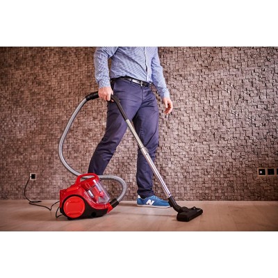 Пилосос Rowenta контейнерний Swift Power Cyclonic, 750Вт, конт пил -1.2л, НЕРА, червоний (RO2913EA)