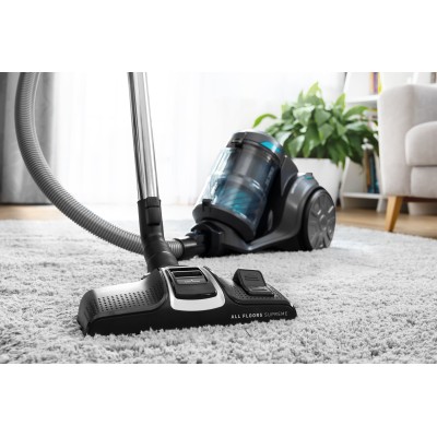 Пилосос Sencor контейнерний, 700Вт, конт пил -3.5л, НЕРА, чорно-синій (SVC1086TQ)