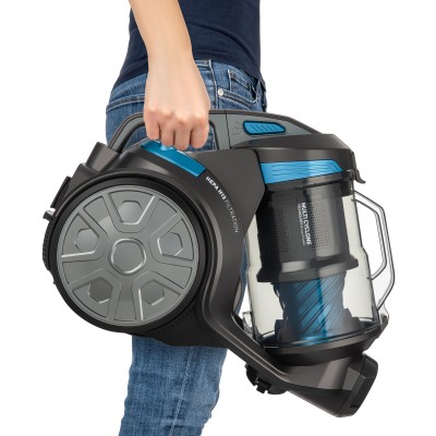 Пилосос Sencor контейнерний, 700Вт, конт пил -3.5л, НЕРА, чорно-синій (SVC1086TQ)