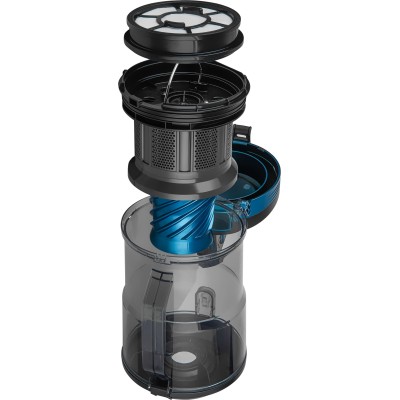 Пилосос Sencor контейнерний, 700Вт, конт пил -3.5л, НЕРА, чорно-синій (SVC1086TQ)