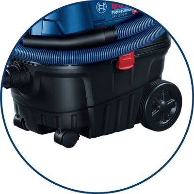 Пилосос професійний Bosch GAS 12-25 PL, 1350Вт, 200мБар, контейнер 25л, НЕРА Н13, 9кг (0.601.97C.100)