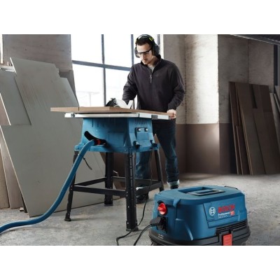 Пилосос професійний Bosch GAS 12-25 PL, 1350Вт, 200мБар, контейнер 25л, НЕРА Н13, 9кг (0.601.97C.100)