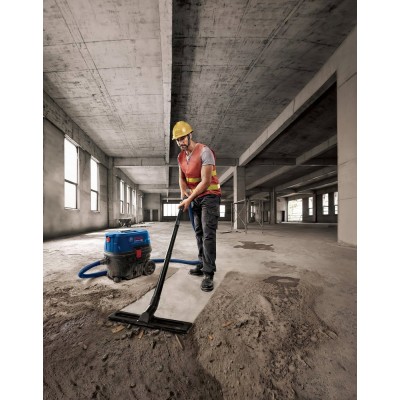 Пилосос професійний Bosch GAS 12-25 PL, 1350Вт, 200мБар, контейнер 25л, НЕРА Н13, 9кг (0.601.97C.100)