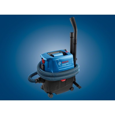 Пилосос професійний Bosch GAS 15 PS, 1100Вт, 220мБар, контейнер 15л, 8кг (0.601.9E5.100)