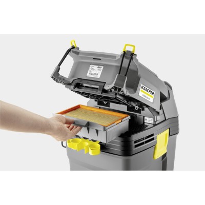 Пилосос професійний Karcher NT 30/1 Ap L, 1380Вт, 273мБар, контейнер 30л, 11.8кг (1.148-221.0)