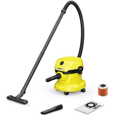 Пилосос професійний Karcher WD 2 Plus V-12/4/18/C, 1000Вт, контейнер 12л, 4.25кг (1.628-009.0)