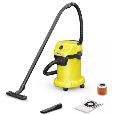 Пилосос професійний Karcher WD 3 V-19/6/20, 1000Вт, контейнер 19л, 4.8кг (1.628-123.0)