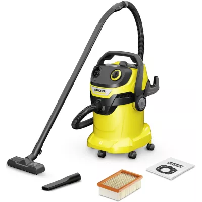 Пилосос професійний Karcher WD 5 V-25/5/22 , 1100Вт, контейнер 25л, 8.45кг (1.628-300.0)
