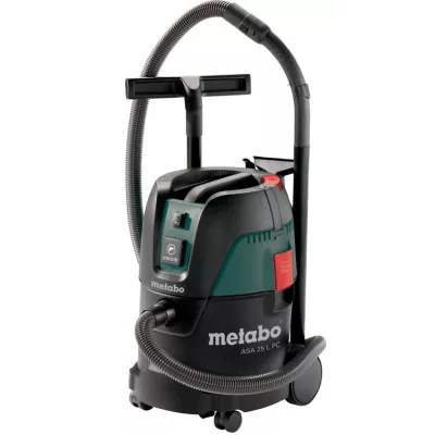 Пилосос професійний Metabo ASA 25 L PC, 1250Вт, 210мБар, бак 25л, 6.9кг (602014000)