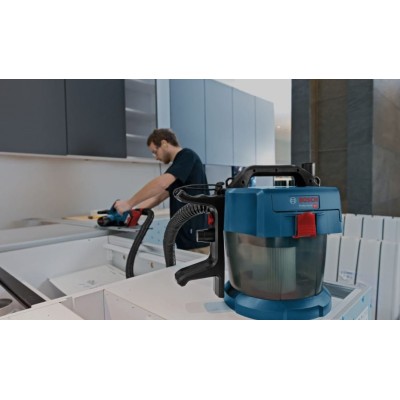 Пилосос професійний акумуляторний Bosch GAS 18V-10 L, 18В, 90мБар, без АКБ та ЗП (0.601.9C6.302)