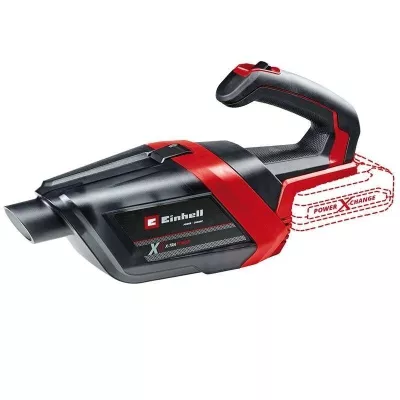 Пилосос професійний акумуляторний Einhell TE-HV 18/06 Li - Solo, 18В, 72мБар, контейнер 0.6л, 0.95кг, без АКБ та ЗП (2347190)