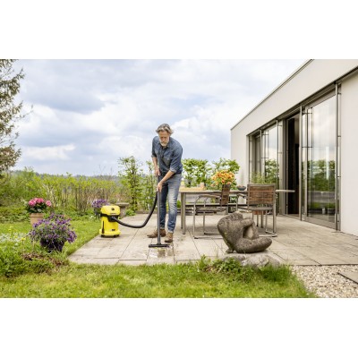 Пилосос професійний акумуляторний Karcher WD 3-18, 18В, контейнер 17л, без АКБ и ЗП (1.628-550.0)