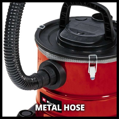 Пилосос професійний для золи Einhell TC-AV 1720 DW, 1250 Вт, 175мБар, контейнер 20л, 3.7кг (2351666)
